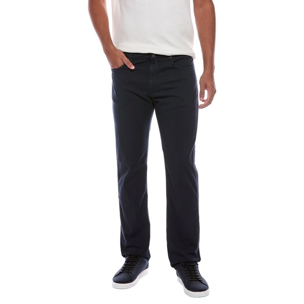Slowear Mens  Ray C Bi Strech Regular Fit Pant, Navy